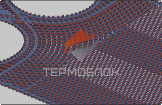 Пластинчатый теплообменник ДУ250